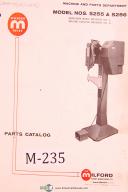 Milford-Milford Riveter, S255, S256, Riveter Parts Lists Manual Year (1987)-S-255-01